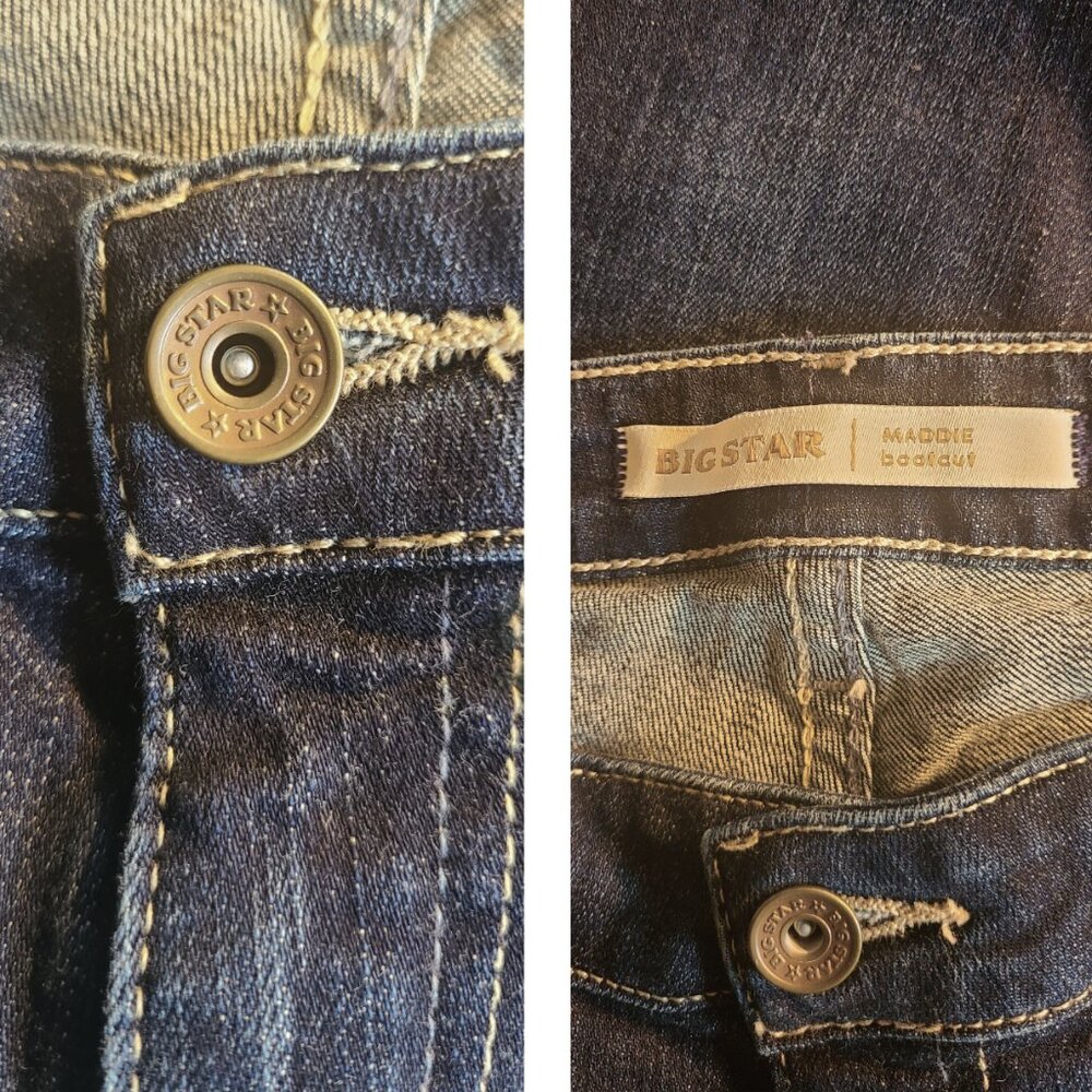 Bigstar Maddie Boot Cut Jeans - 32 Long - Picture 6 of 8